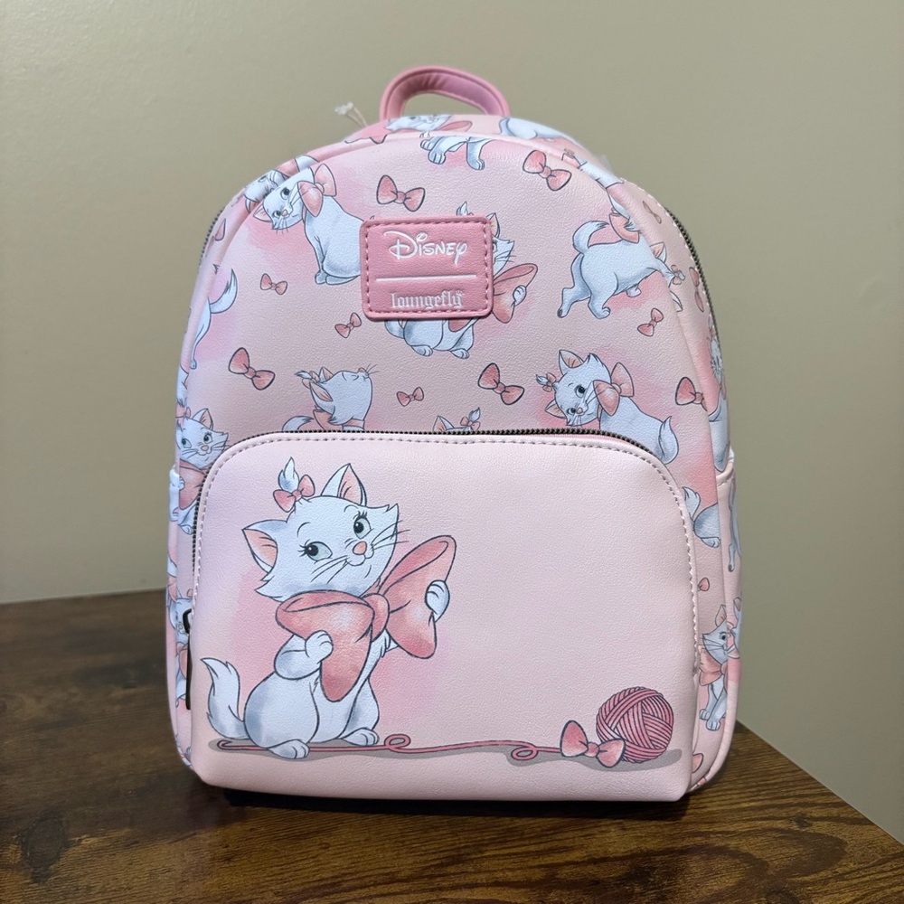 Loungefly Disney The Aristocats Marie Bows Mini Backpack